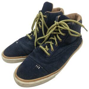 Radii High Top Suede Tennis Shoes Boots Size 10 Blue Brown Skateboard Napoli Mid